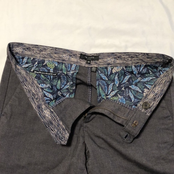 Ted Baker Grey Slim Fit Pant W31 - Picture 5 of 5